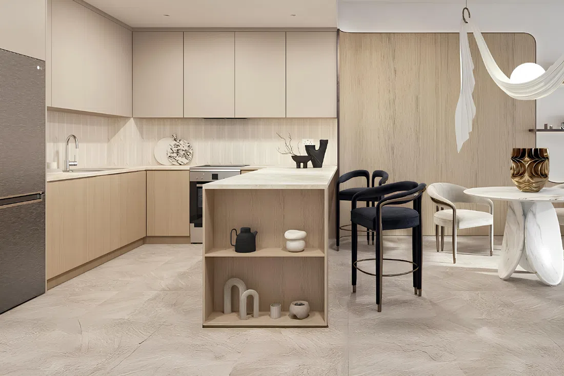 Weybridge Gardens 4 في مجمع دبي لاند السكني: مساحات على السطح — صورة 5