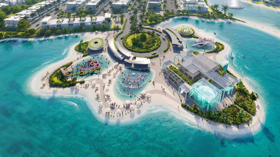 Damac Islands - Fiji 1 في داماك آيلاندز: واجهات زجاجية واسعة — صورة 8