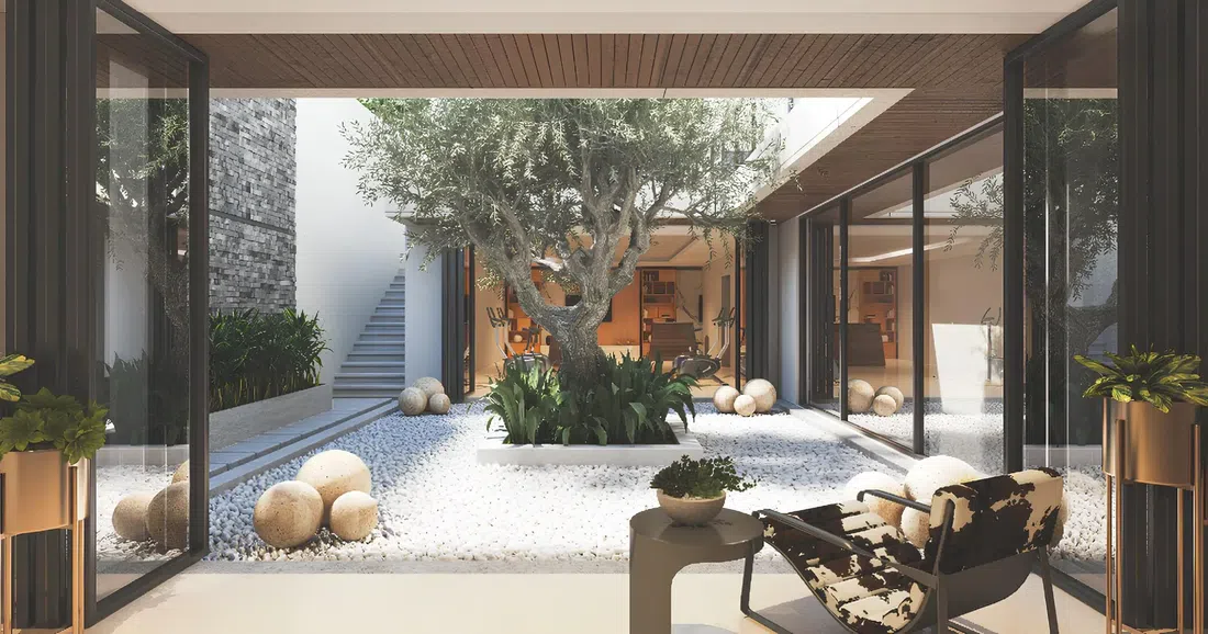 DAMAC «Cavalli Estates Villas» in Damac Hills: outdoor cinema — image 5