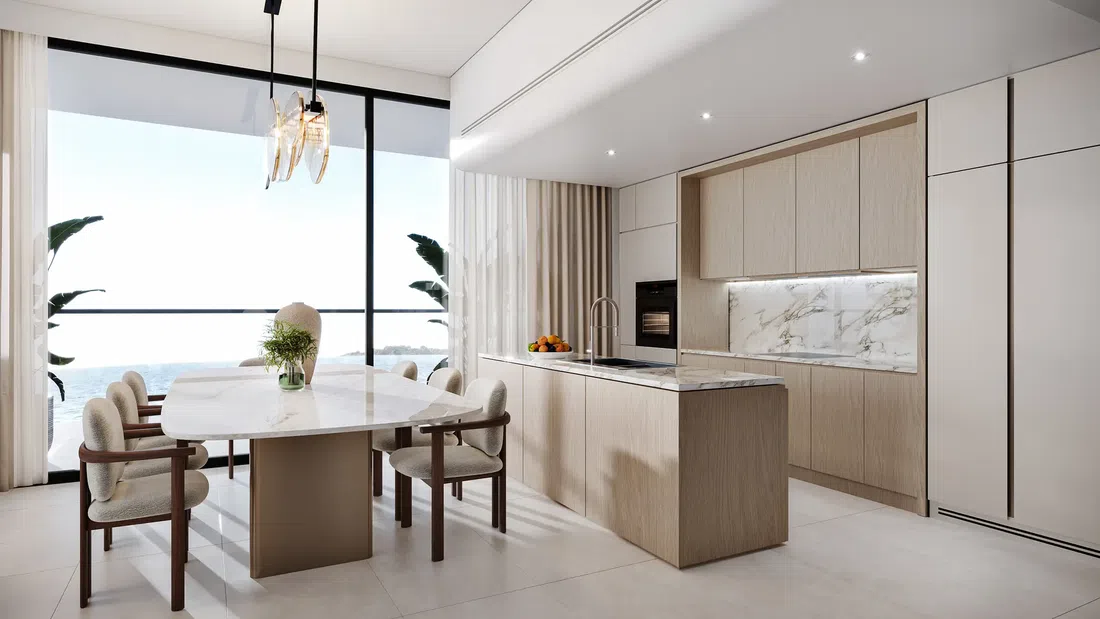 Al Raudah'deki AYA Beachfront Residences: akıllı ev özellikleri — 4. fotoğraf