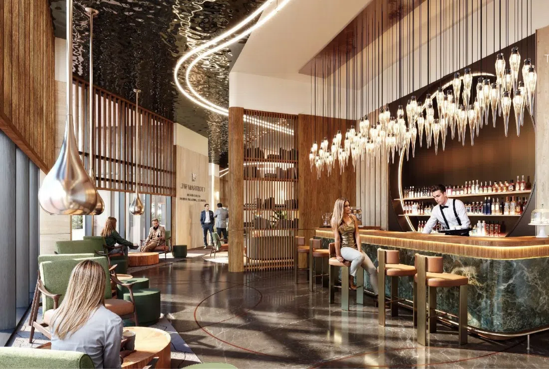 Dubai Islands'deki JW Marriott Residences: çatı alanları — 8. fotoğraf