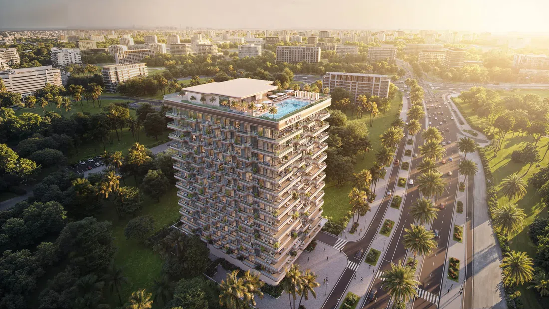 Seraph by Wadan in Dubailand Residence Complex: rooftop spaces — image 11