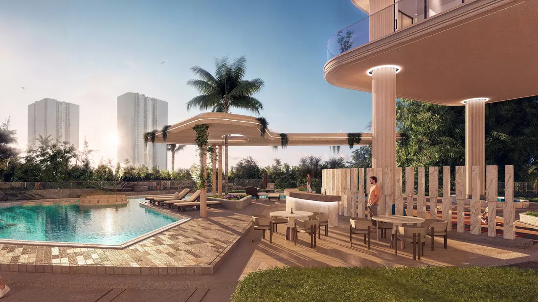 The Boulevard in Dubailand Residence Complex: outdoor cinema — image 4