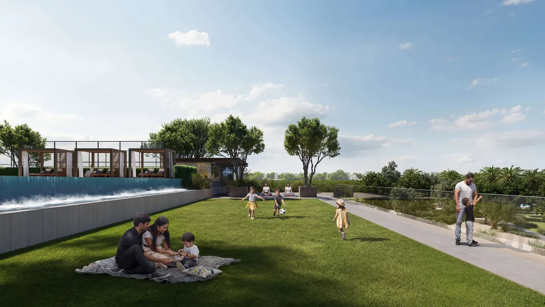 Dubai Hills'deki Greencrest: yoga alanları — 7. fotoğraf