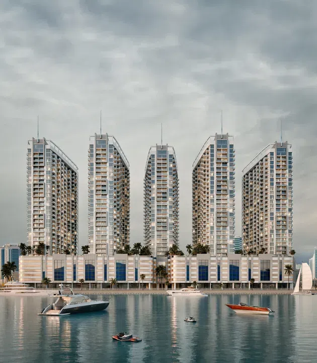 Ajman Creek Tower 2 in Al Rashidiya 1: landscaped gardens — project photograph 1