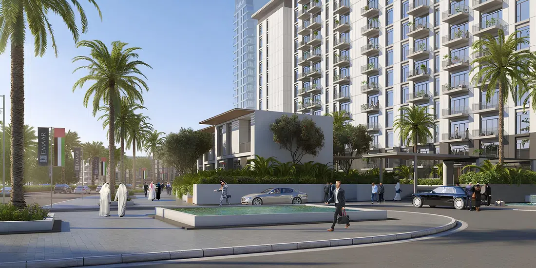 Dubai Hills'deki Executive Residences II: peyzajlı bahçeler — 11. fotoğraf