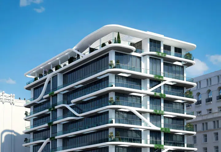Mackerel Tower in Dubai Islands: landscaped gardens — image 3
