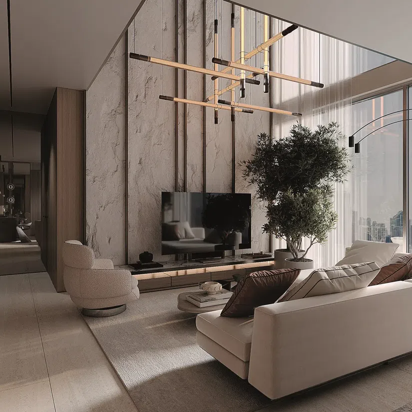 JVC bölgesindeki 368 Park LN: heykelsi mimari — 6. fotoğraf