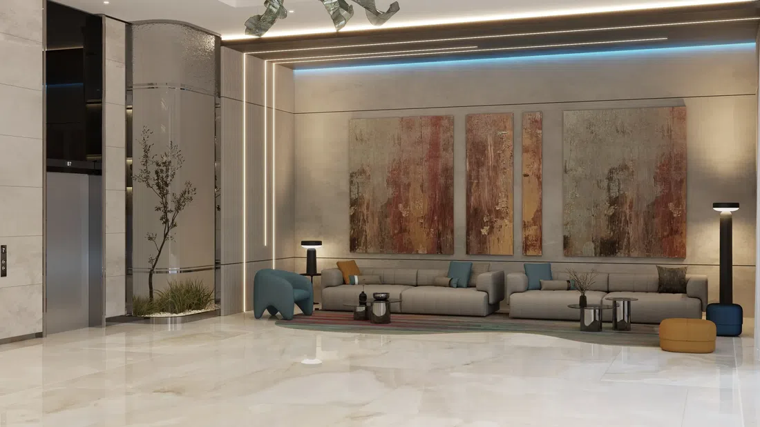 Samana Park Meadows in Dubailand Residence Complex: cinema amenities — image 8