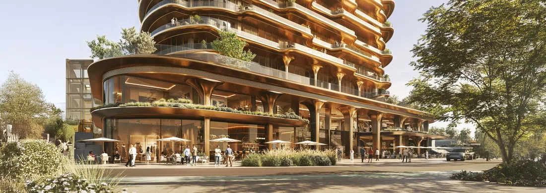 Jumeirah Residence in Al Maryah Island: sculpted architecture — image 7