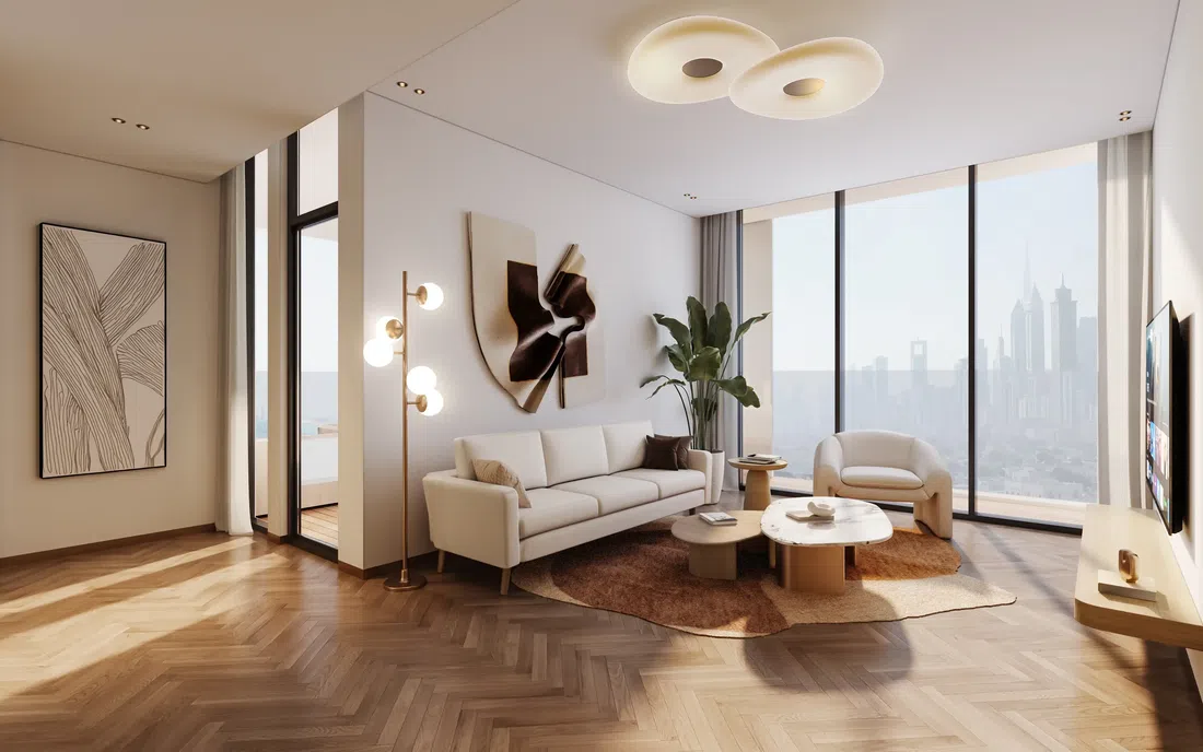 Jumeirah Garden City'de The Elysian Residence: açık hava sineması — 8. fotoğraf