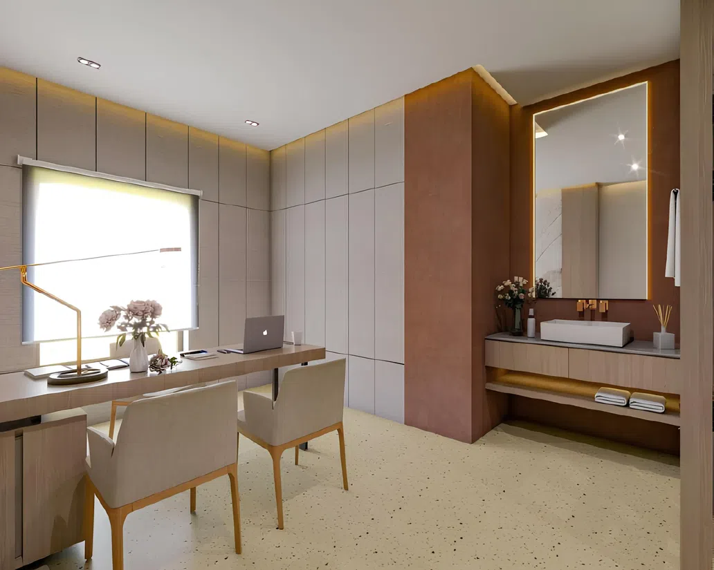 JVT bölgesindeki Tranquil Wellness Residences: ortak çalışma alanları — 4. fotoğraf