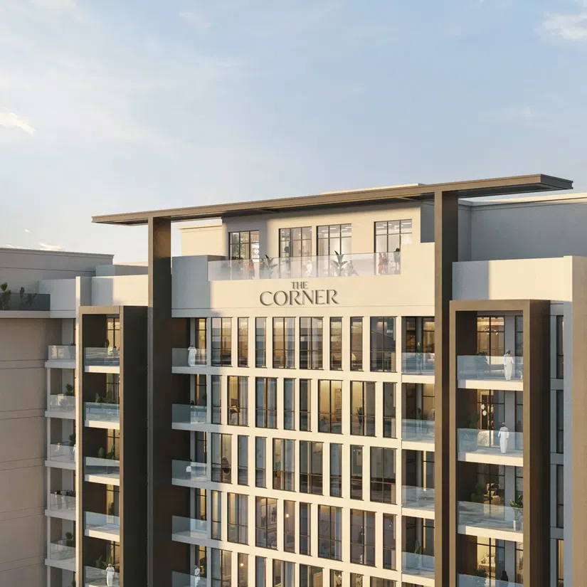 Dubailand Residence Complex'deki The Corner: çatı alanları — 5. fotoğraf