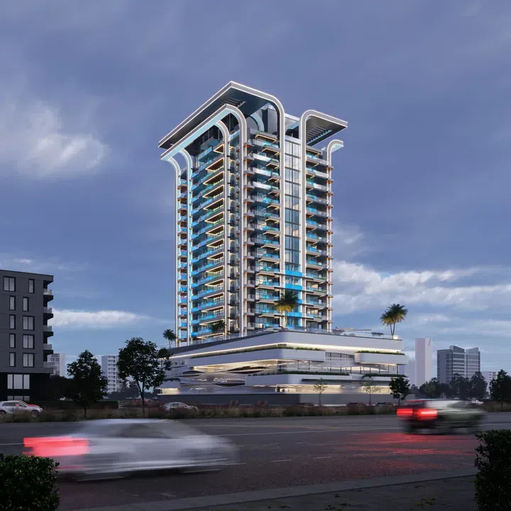Samana Manhattan 2 in JVC: concierge service — project photograph 1