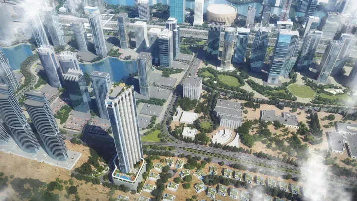 JLT bölgesindeki Verde: çatı alanları — 1. fotoğraf