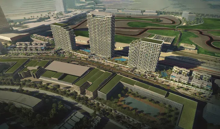 Takaya Tower in Dubai Motor City: landscaped gardens — image 3