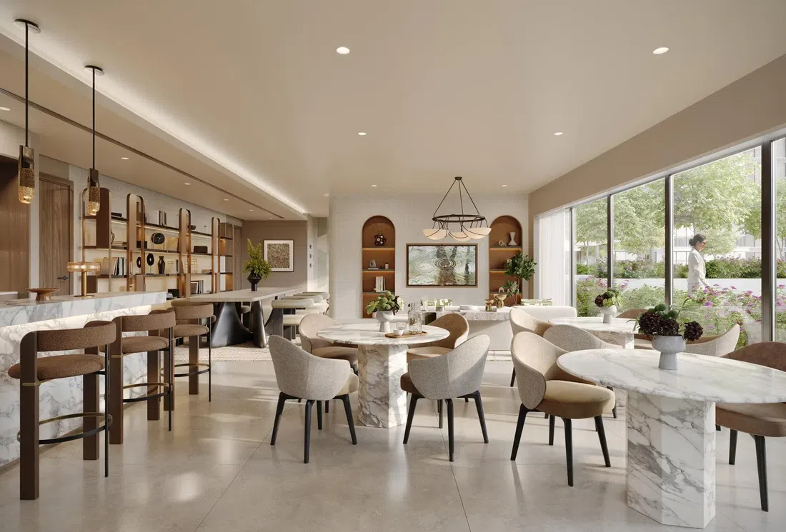 Palace Residences Hillside in Dubai Hills: yoga spaces — image 7