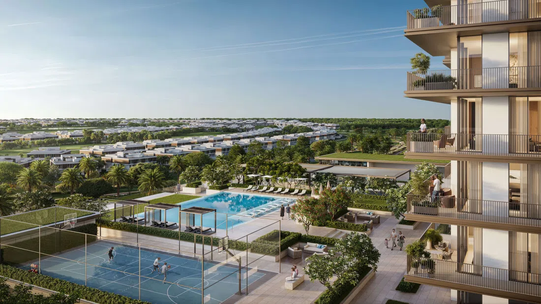 Dubai Hills'deki Greencrest: yoga alanları — 3. fotoğraf