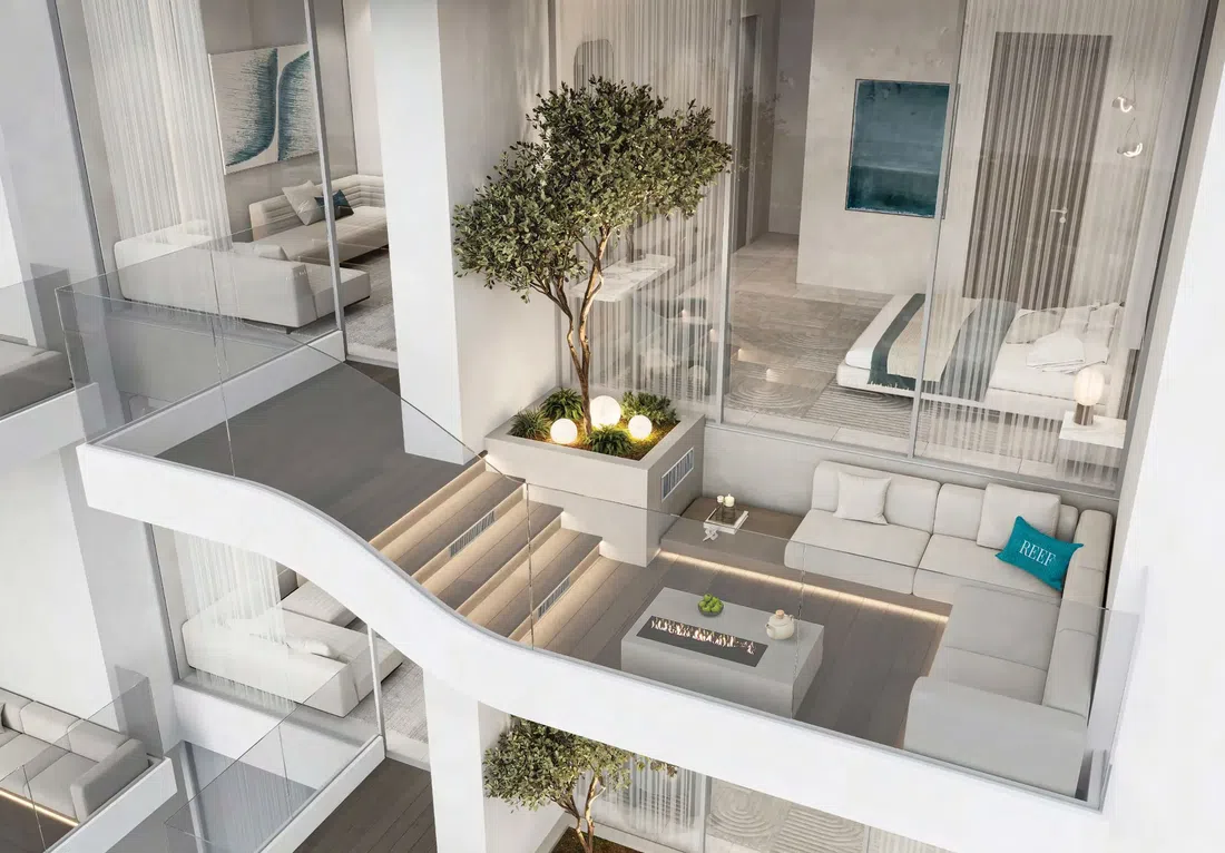 REEF 1000 in Dubailand Residence Complex: landscaped gardens — image 12