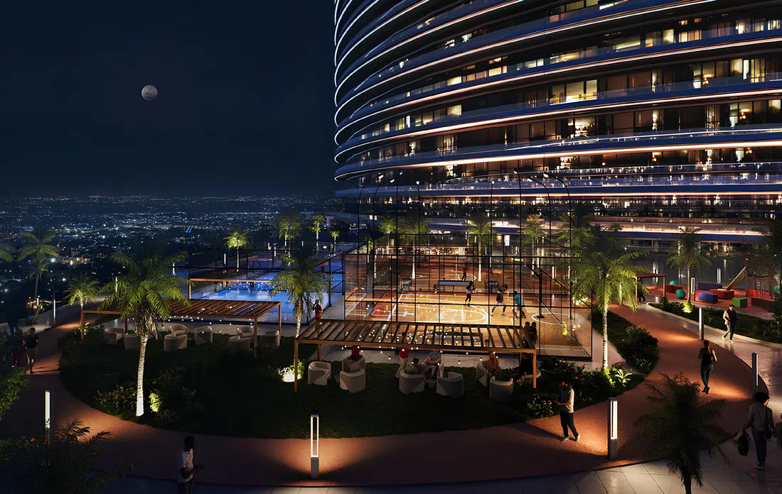 Binghatti Skyflame Tower I في مجان: ميزات المنزل الذكي — صورة 7