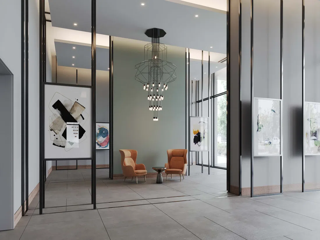 Business Bay'deki Peninsula Two: peyzajlı bahçeler — 10. fotoğraf