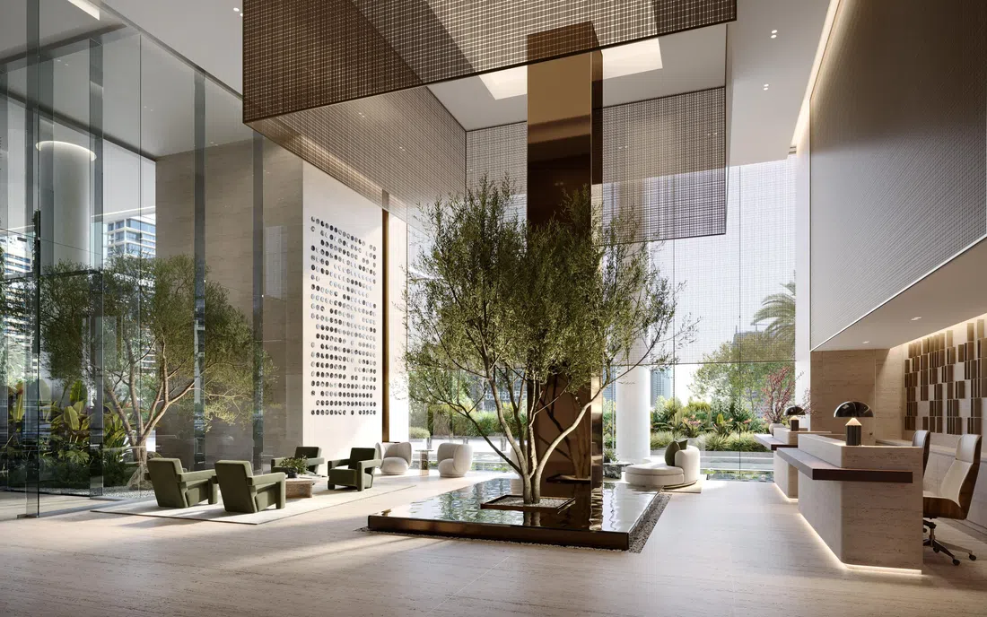 Enara in Business Bay: landscaped gardens — image 9