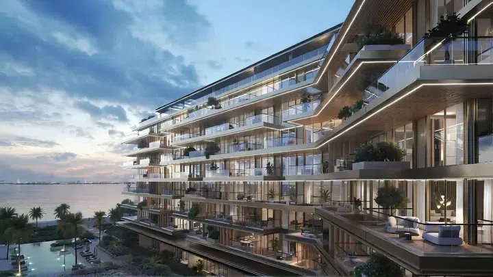 Cheval Residences in Dubai Islands: wood textures — image 3