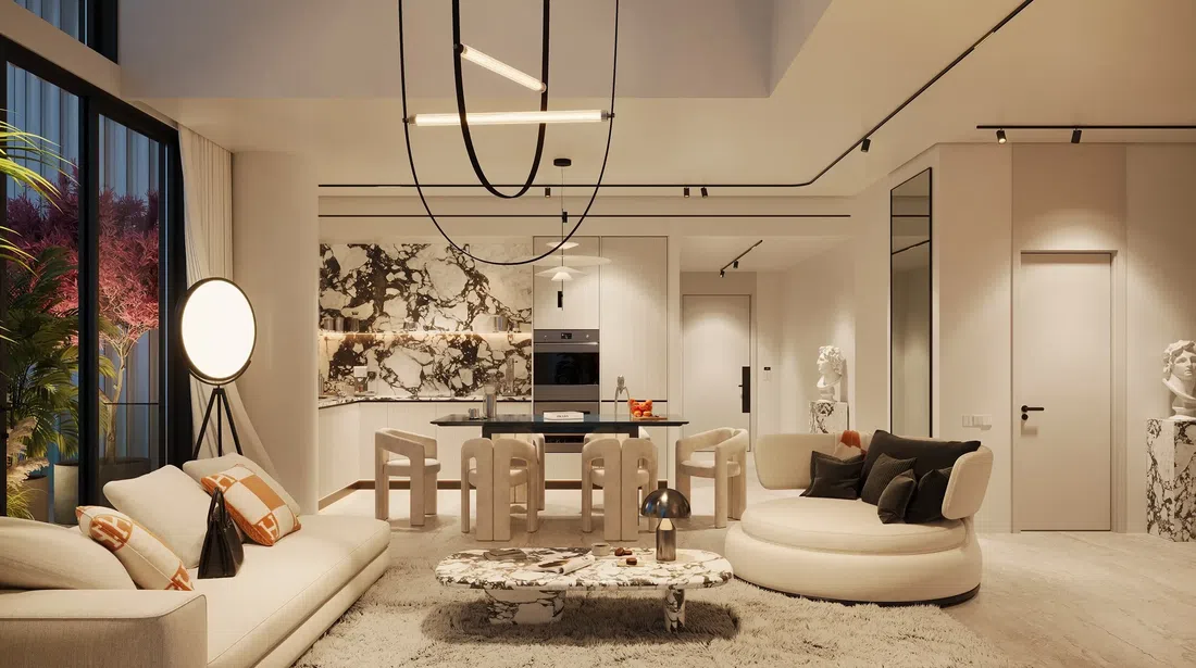 Villa del BRUNELLO in Dubai Islands: yoga spaces — image 7