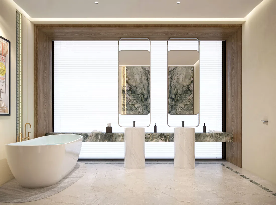 ELLE Residences Dubai Islands في جزر دبي: مساحات لليوغا — صورة 10