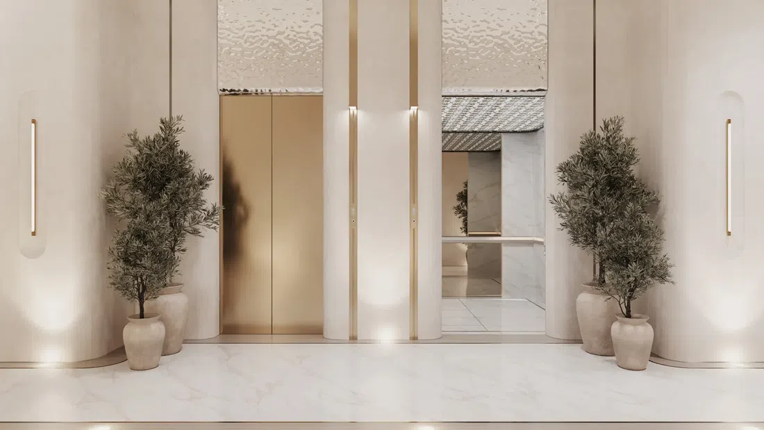 La Perla in Al Marjan Island: landscaped gardens — image 8