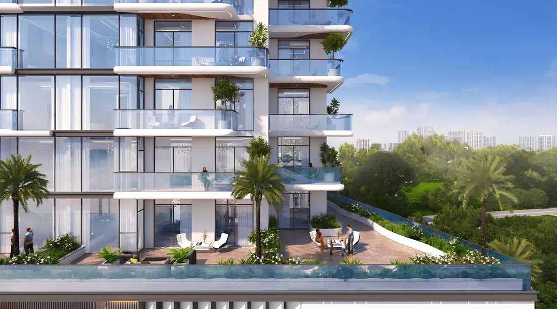 Dubai Islands'deki Capital Horizon Terraces: geniş cam — 6. fotoğraf