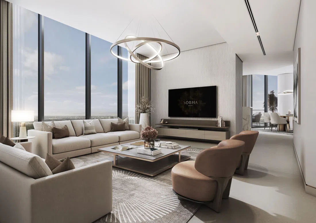 Sobha Solis Tower A in Dubai Motor City: sports courts — image 8