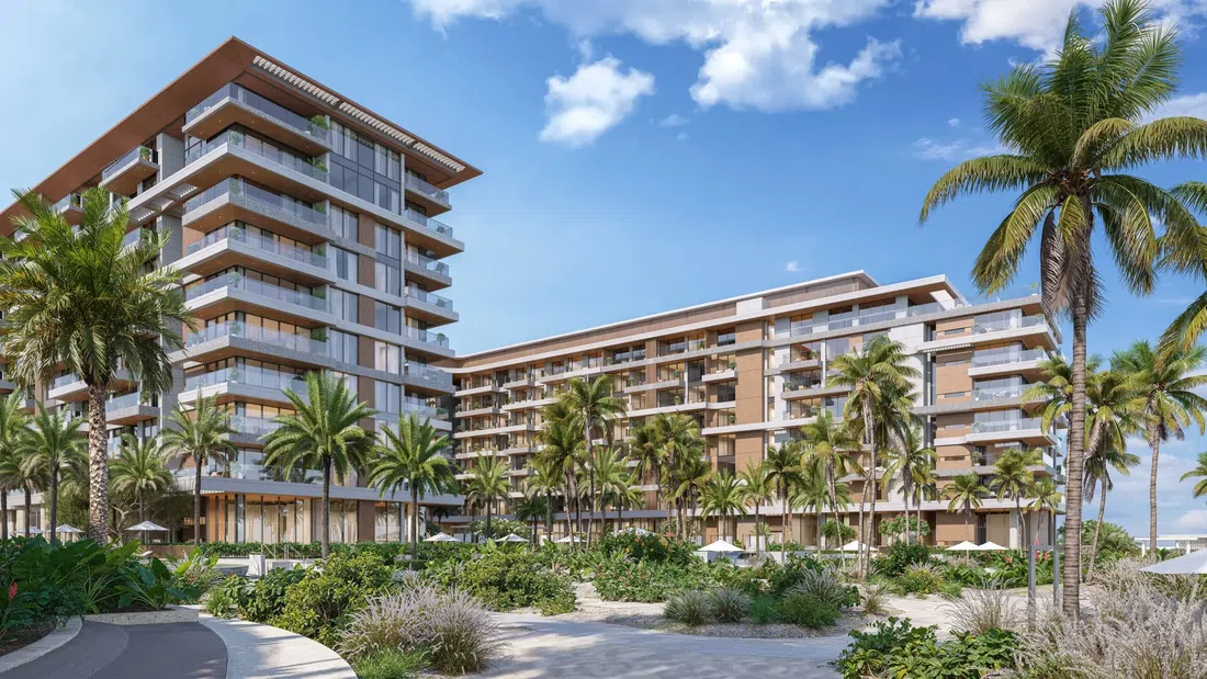Ellington Sands II in Dubai Islands: landscaped gardens — project photograph 1