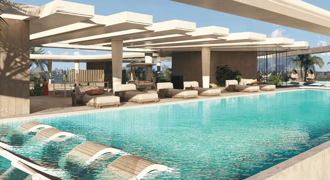 The Boulevard in Dubailand Residence Complex: outdoor cinema — image 8