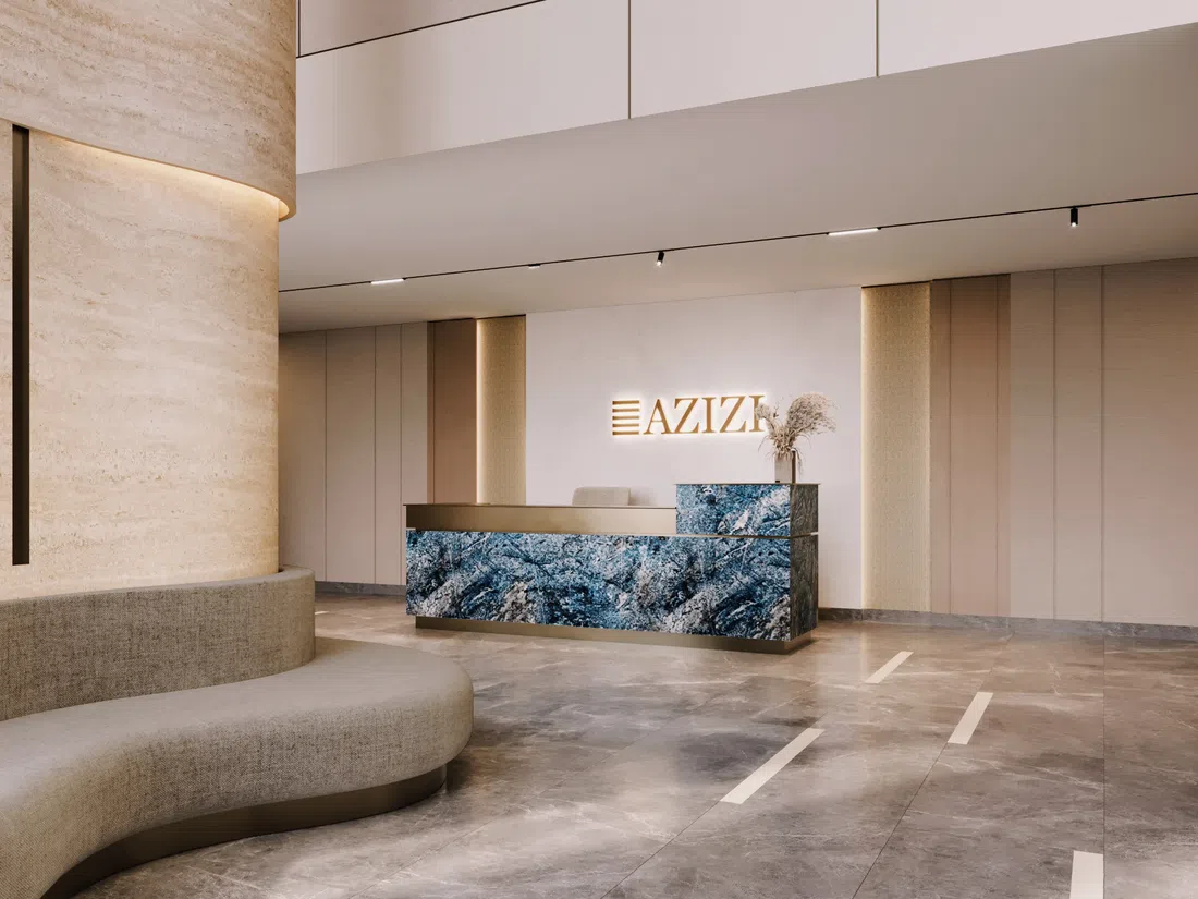Azizi Abraham in Downtown Jebel Ali: natural finishes — image 5