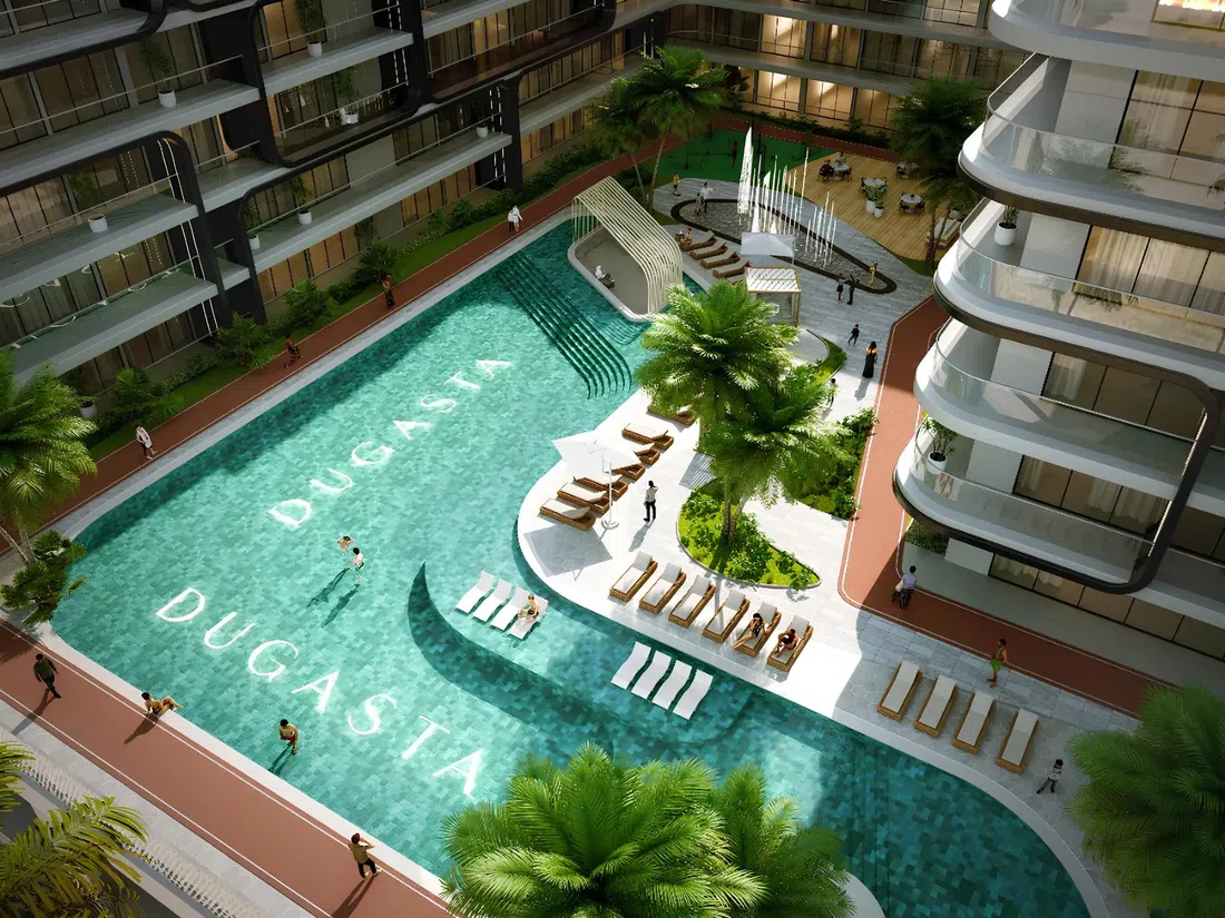Al Haseen Residences 6 in Dubai Industrial City: sports courts — image 2