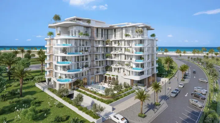 La Perla in Al Marjan Island: landscaped gardens — image 2