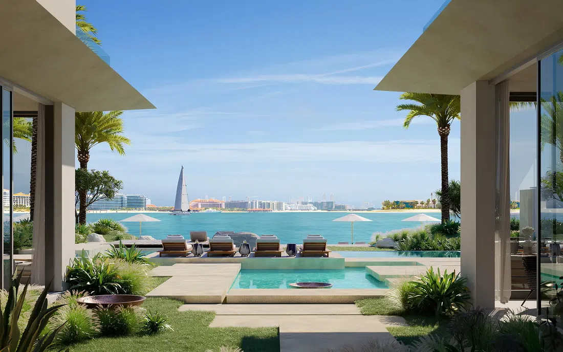 Six Senses Residences The Palm في نخلة جميرا: حدائق منسّقة — صورة 8