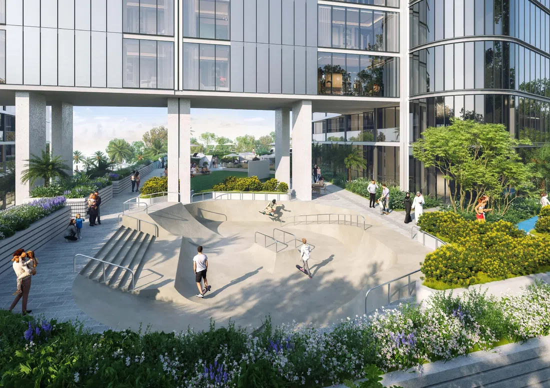 Sobha Hartland 2'de Skyvue Spectra: açık hava sineması — 10. fotoğraf