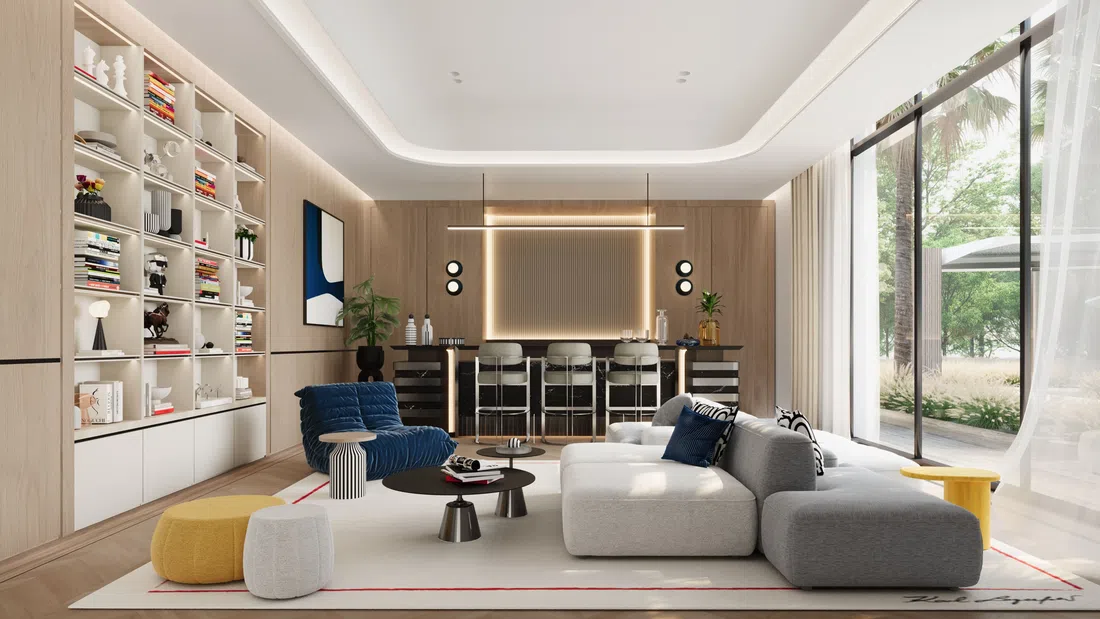 MBR District 11'deki Karl Lagerfeld Villas: peyzajlı bahçeler — 8. fotoğraf