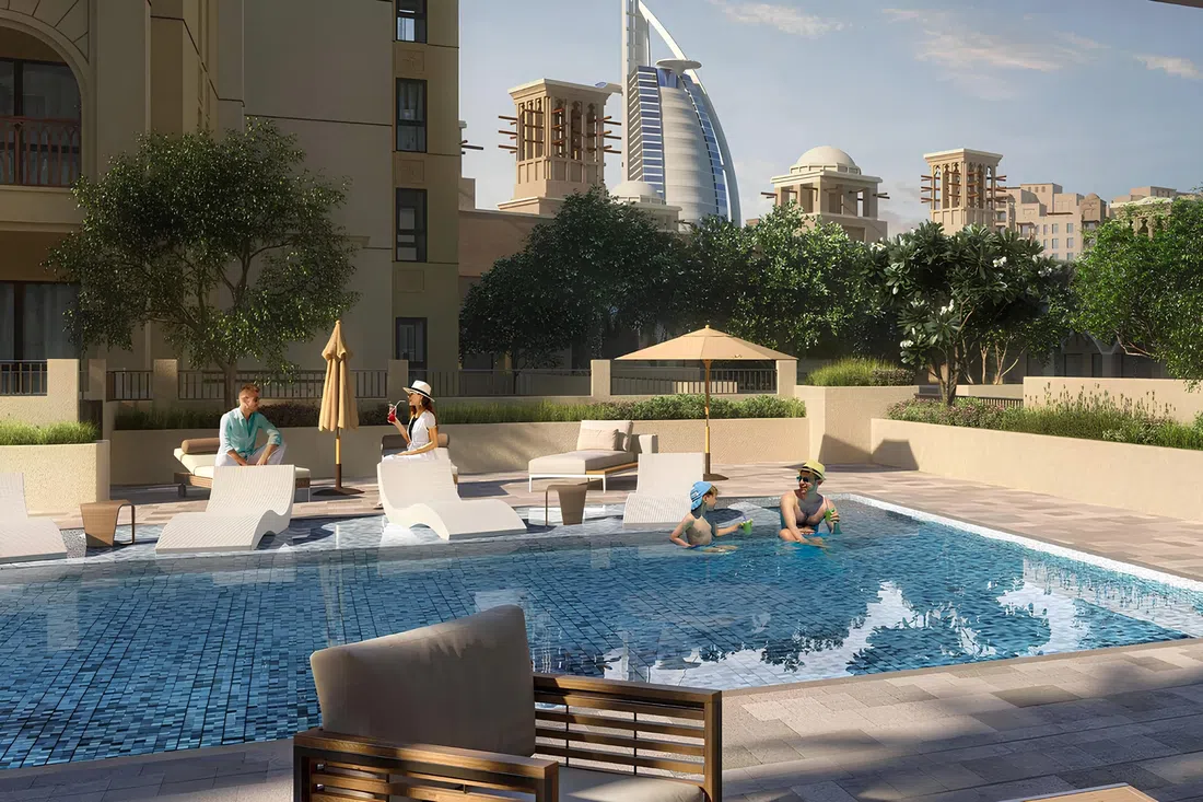 Madinat Jumeirah Living'deki Jadeel: çatı alanları — 8. fotoğraf
