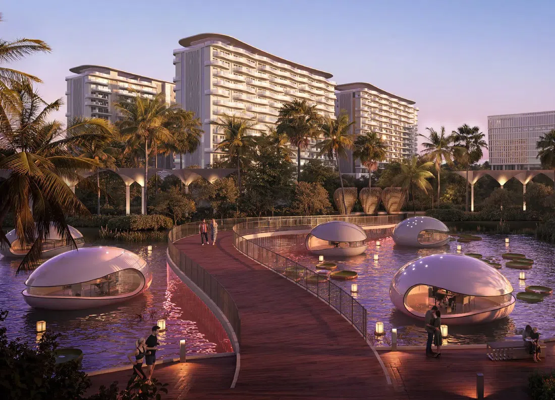 Damac Lagoons'deki Valencia: heykel mimarisi — 7. fotoğraf