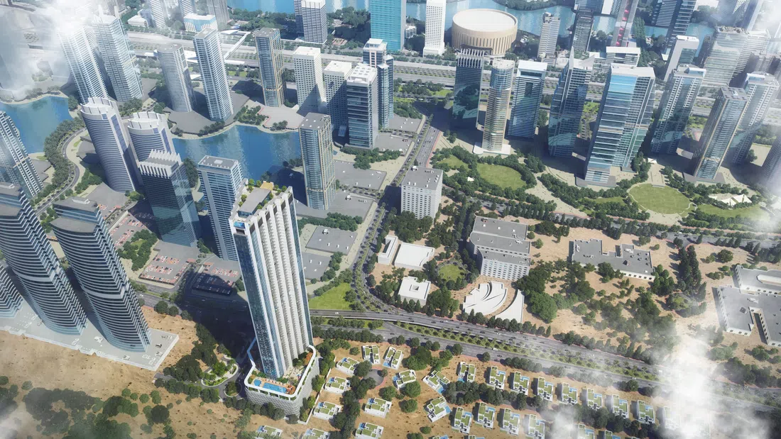 JLT bölgesindeki Verde: çatı alanları — 6. fotoğraf