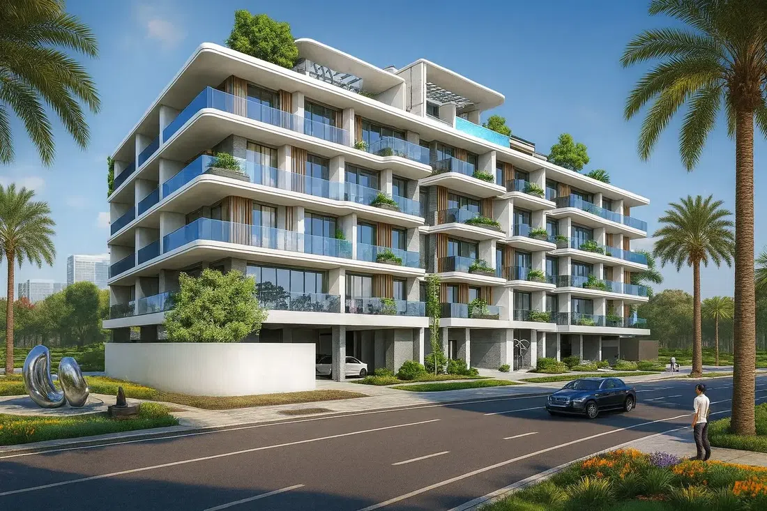 Galleria Residences in Dubai South: rooftop spaces — image 9