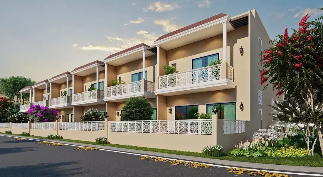 Al Furjan'deki Purvanchal Townhouses: doğal yüzeyler — 2. fotoğraf