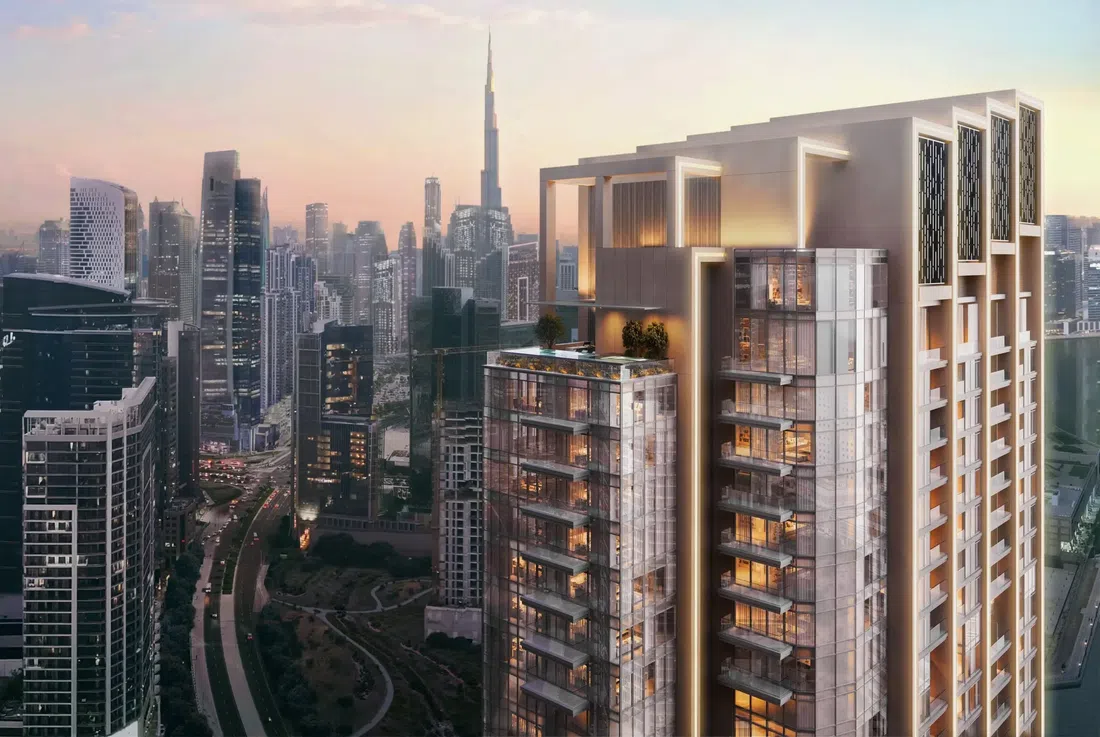 One River Point in Business Bay: landscaped gardens — image 8