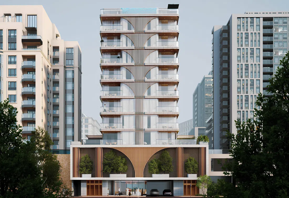 Jumeirah Garden City'deki Whitestone: çatı alanları — 7. fotoğraf