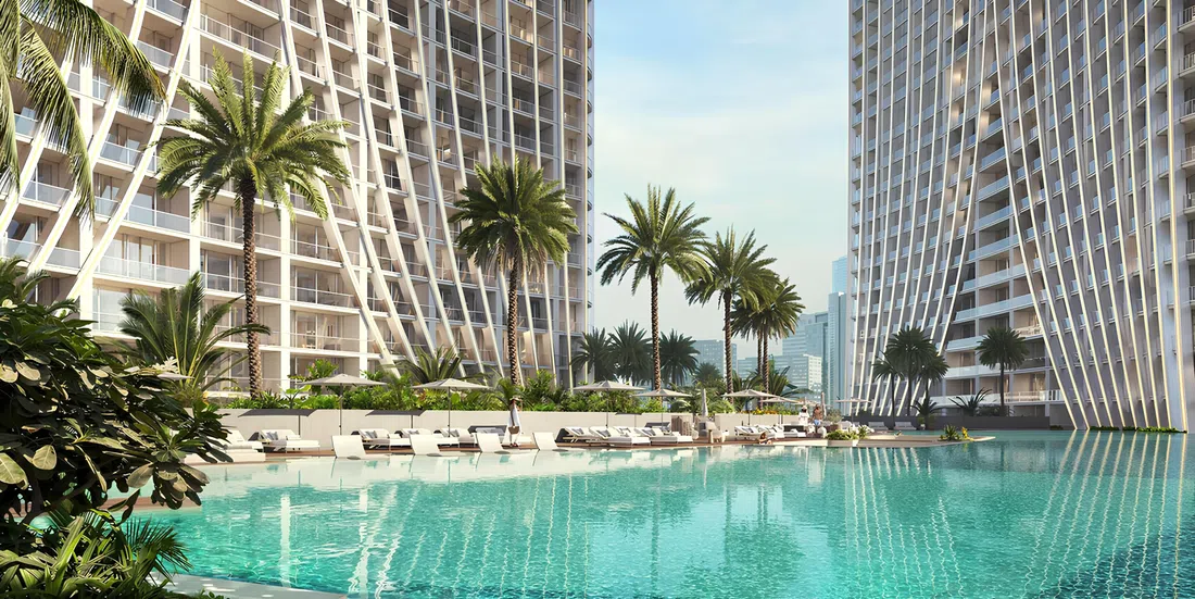 Binghatti Skyrise in Business Bay: sports courts — image 8