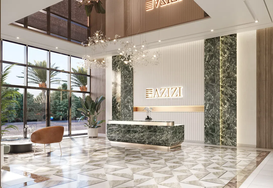 Azizi Venice in Dubai South: landscaped gardens — image 4