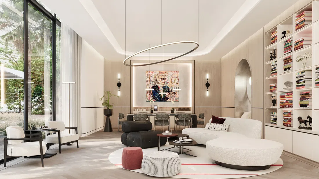 MBR District 11'deki Karl Lagerfeld Villas: peyzajlı bahçeler — 11. fotoğraf